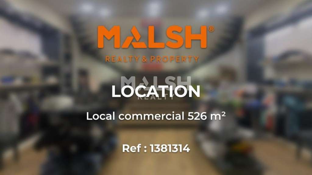 A louer locaux commerciaux 554m² à Lyon 7e
