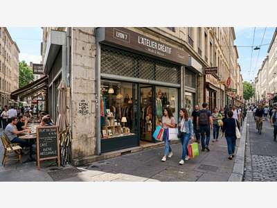 A louer local 50m² à Lyon 7e rue de la Thibaudière