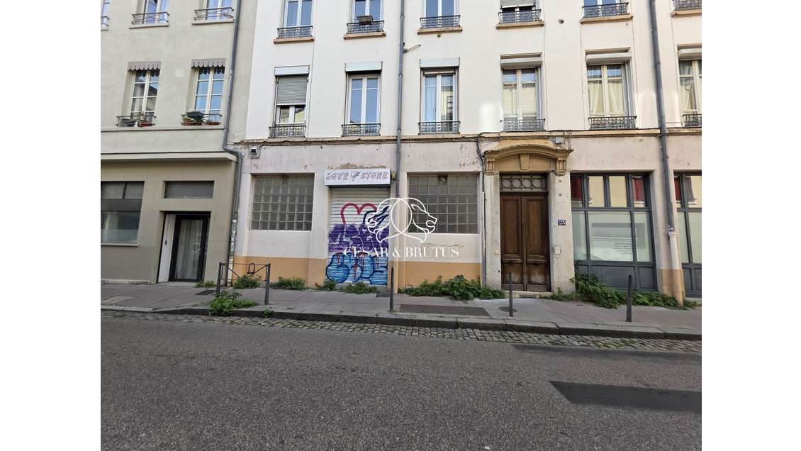 A louer local 55m² à Lyon 7e Rue Chalopin