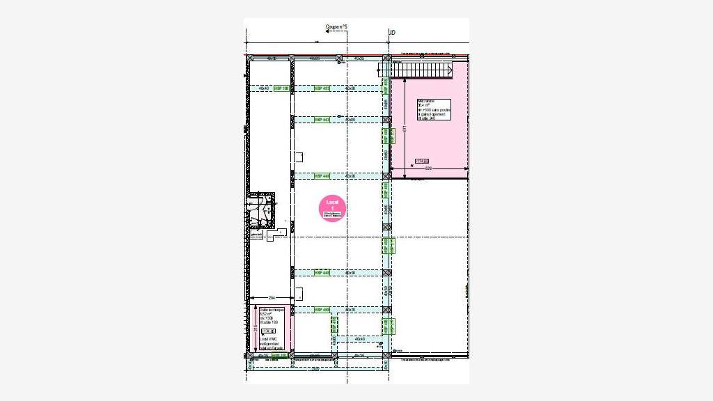 A louer local artisanal 305m² à Lyon 7e
