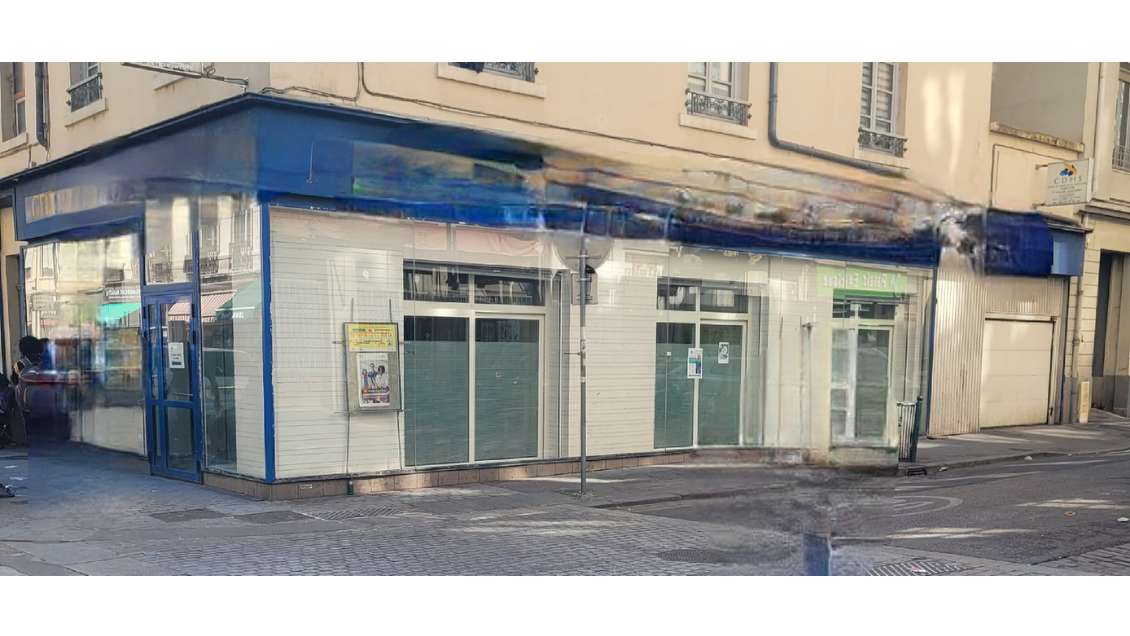 A louer local commercial 200m² Lyon 7 Guillotière