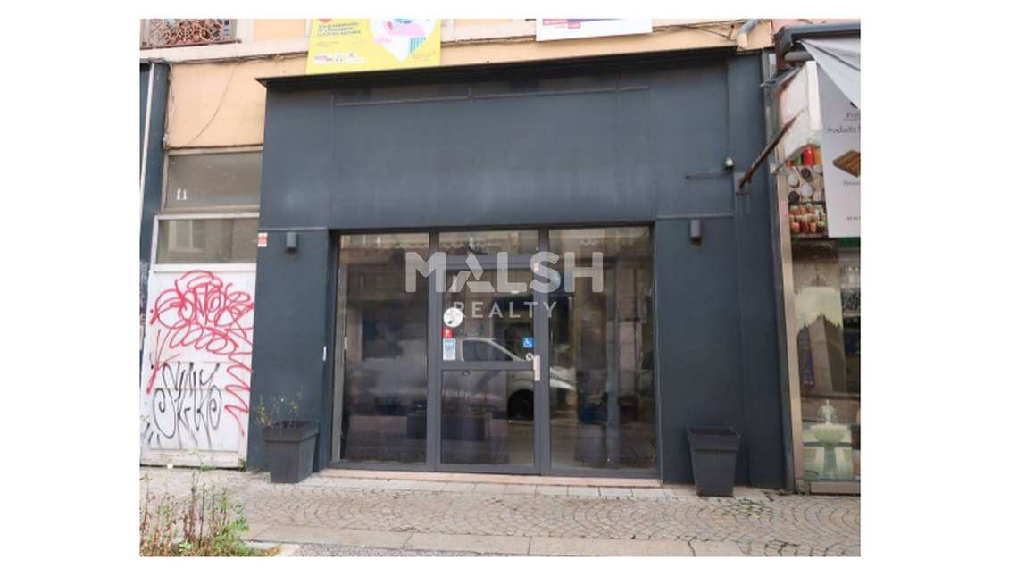 A louer local 67m² Grande Rue de Vaise à Lyon 9e