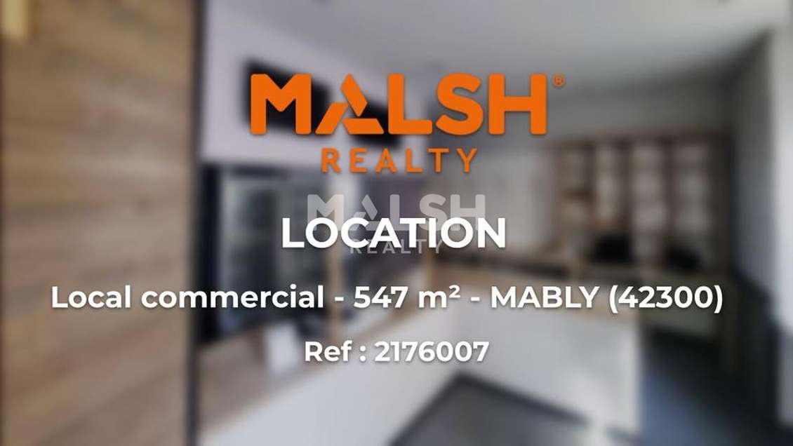 Local 547m² en centre commercial Demi-Lune à Mably