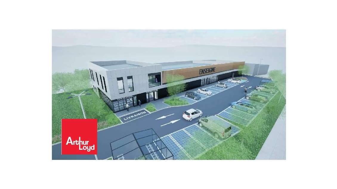 A louer local neuf 1000m² divisible agglo Chartres