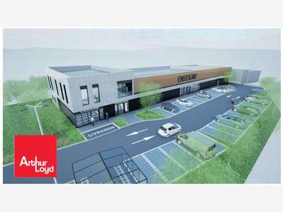 A louer local neuf 1000m² divisible agglo Chartres