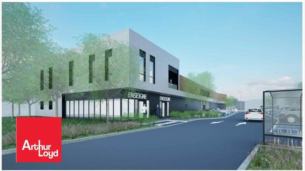 A louer local neuf 1000m² divisible agglo Chartres