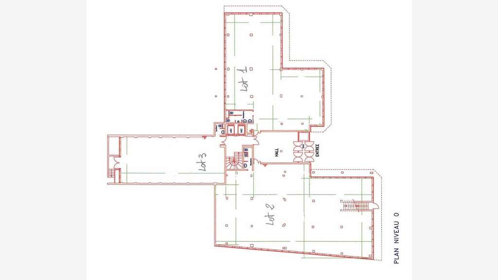 Local rénové 397m² à louer à Malakoff