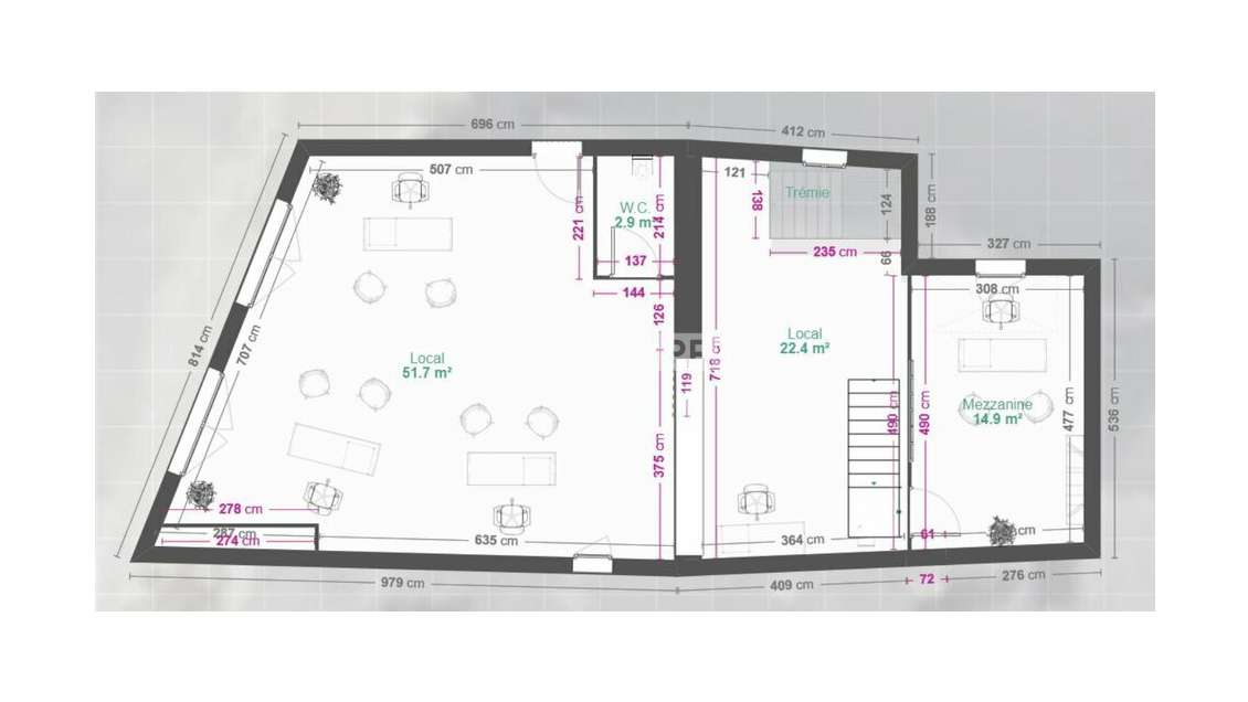 A louer local 80m² face au Correzium à Malemort