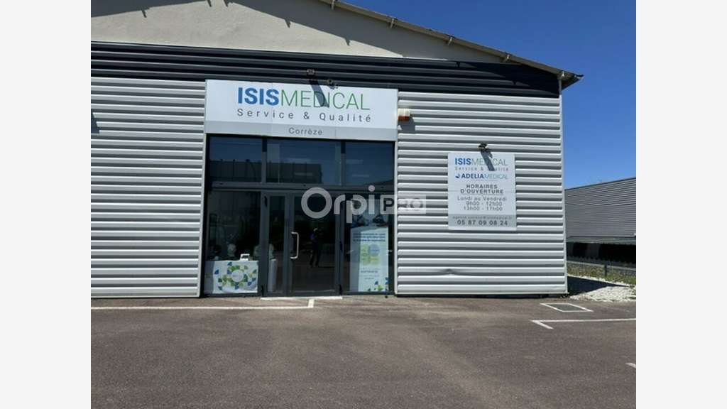Loue local commercial 200m² Malemort-sur-Corrèze