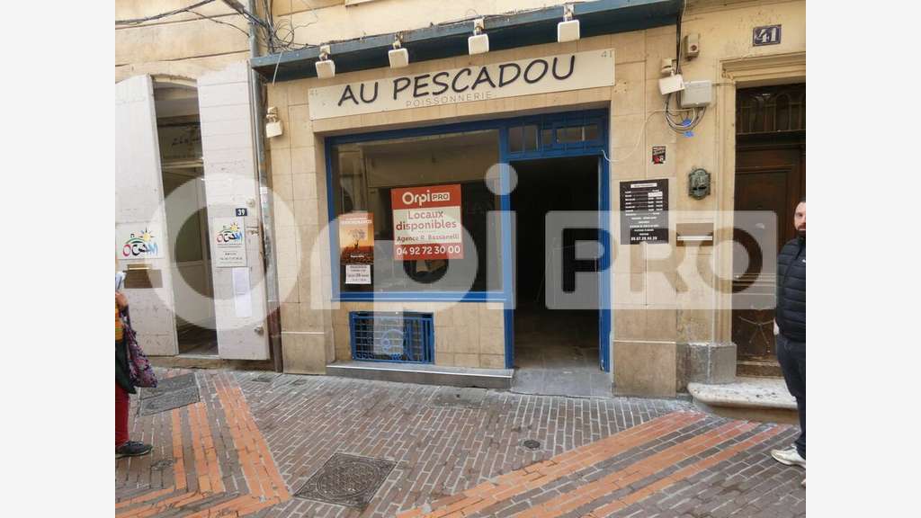 A louer local commercial de 40m² à Manosque
