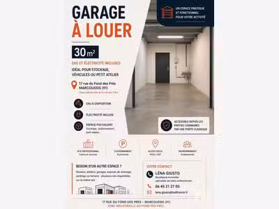 Local commercial à Marcoussis