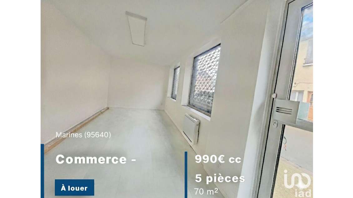 Local commercial à Marines