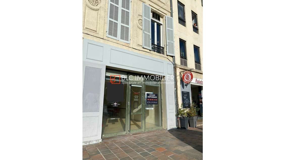 Local commercial 100m² à louer à Marseille 13001