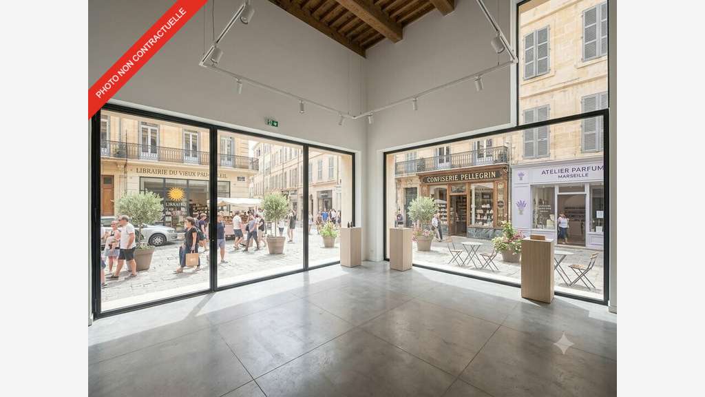 LOCAL A LOUER 70 m² CENTRE VILLE 13001 MARSEILLE