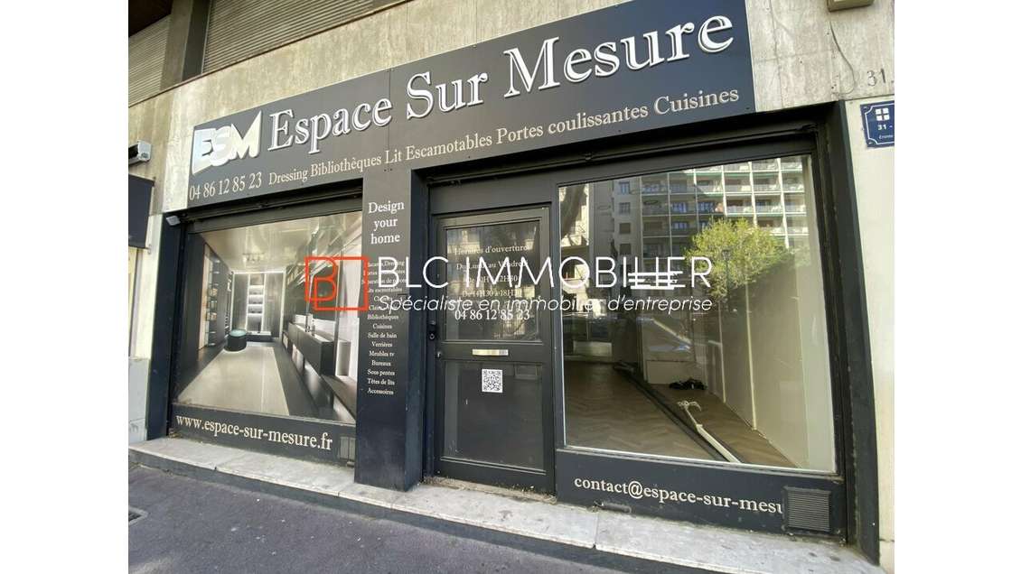 Location local commercial Carré d'Or Marseille 8e