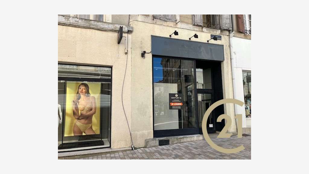 A louer boutique 60m² emplacement N°1 à Castres