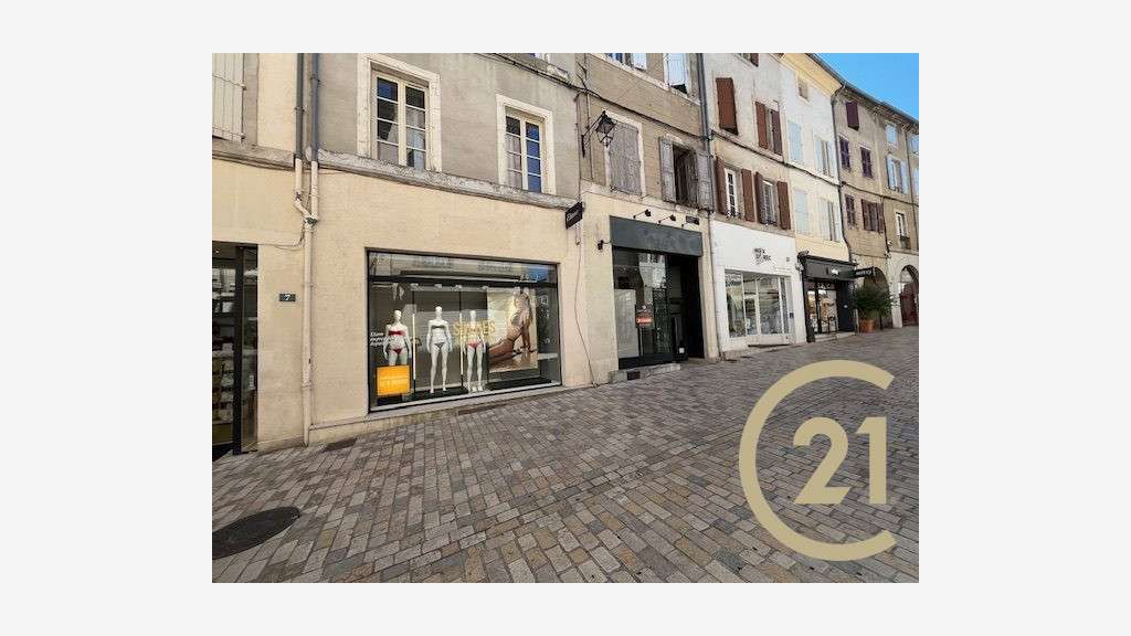 A louer boutique 60m² emplacement N°1 à Castres