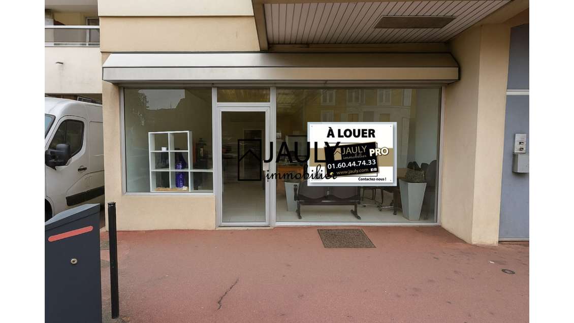 A louer local commercial de 46m² à Meaux centre
