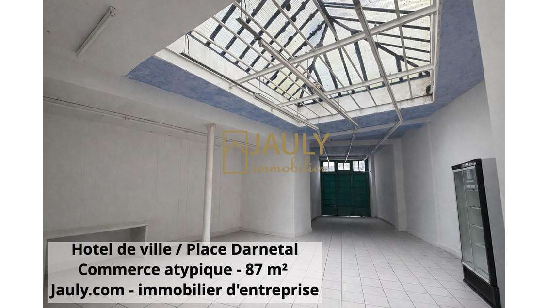 A louer commerce 100m² hyper centre Meaux