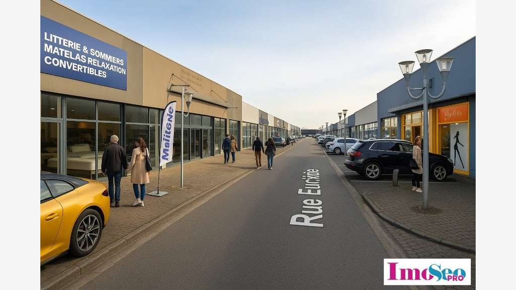 Local 177m² à louer à Mérignac Chemin Long