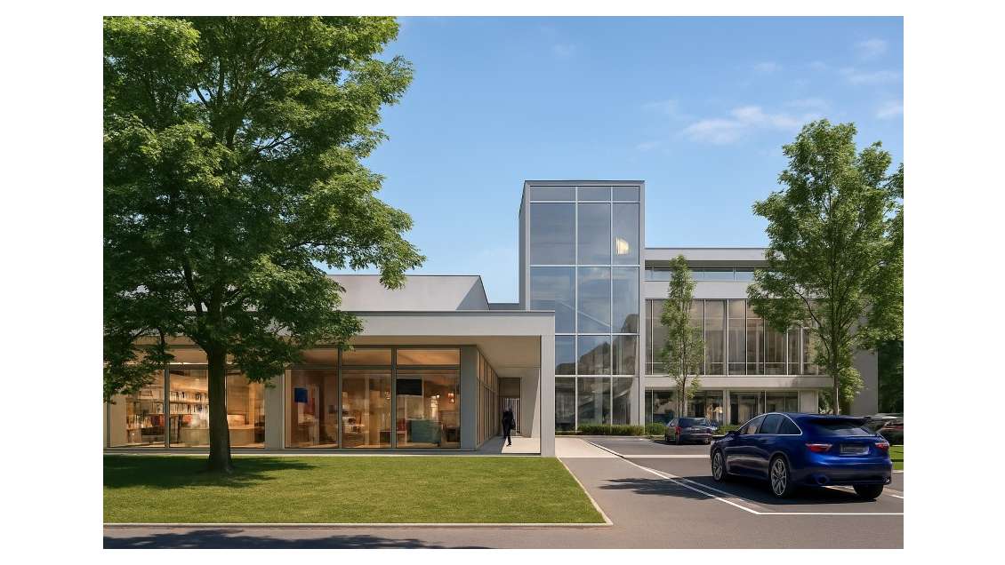 Local neuf 516m² à louer sortie n°10 à Mérignac