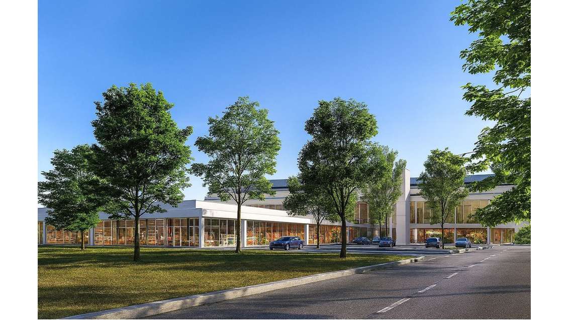 Local neuf 646m² à louer Mérignac prox Chemin Long