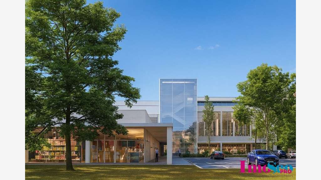Local neuf 646m² à louer Mérignac prox Chemin Long