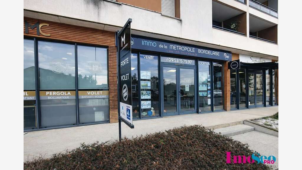 Local commercial 60m² à louer à Mérignac Capeyron