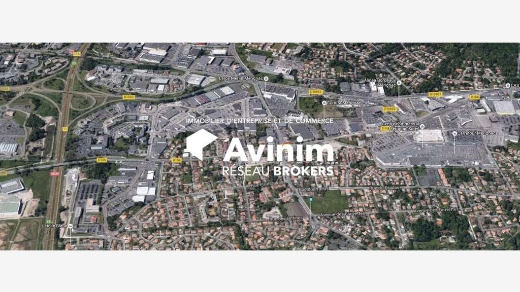Local commercial de 400m² à louer en zc à Mérignac