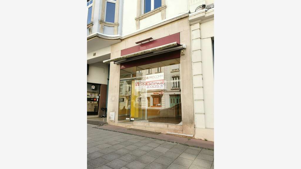 Local commercial 40m² à louer Metz Cœur Impérial