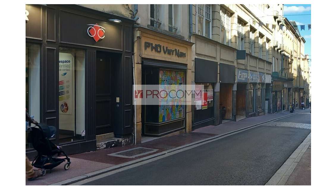 Local commercial 225m² à louer à Metz hypercentre