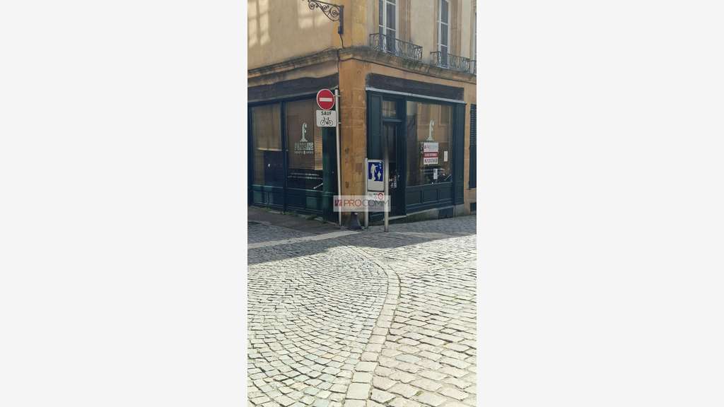 Local commercial 65m² à louer empl premium Metz