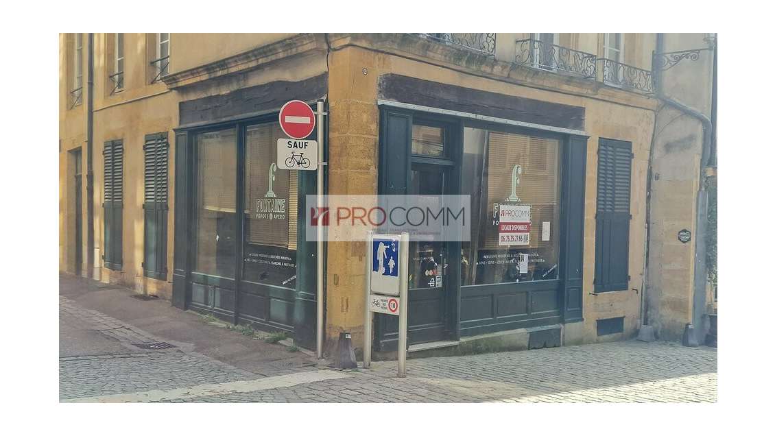 Local commercial 65m² à louer empl premium Metz