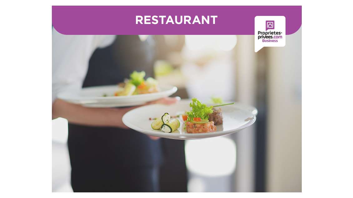 LOCAL COMMERCIAL DESTINE A LA RESTAURATION -