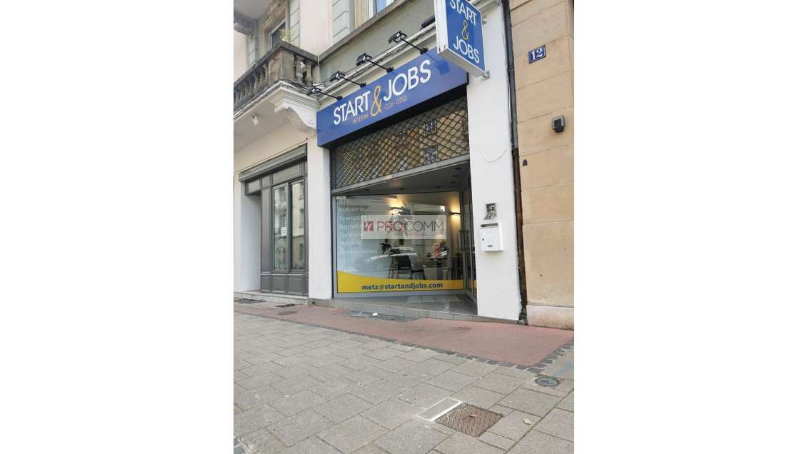 Local commercial 85m² à louer à Metz Gare