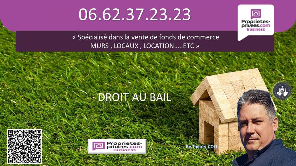 A louer local commercial 80m² en étage à Mions