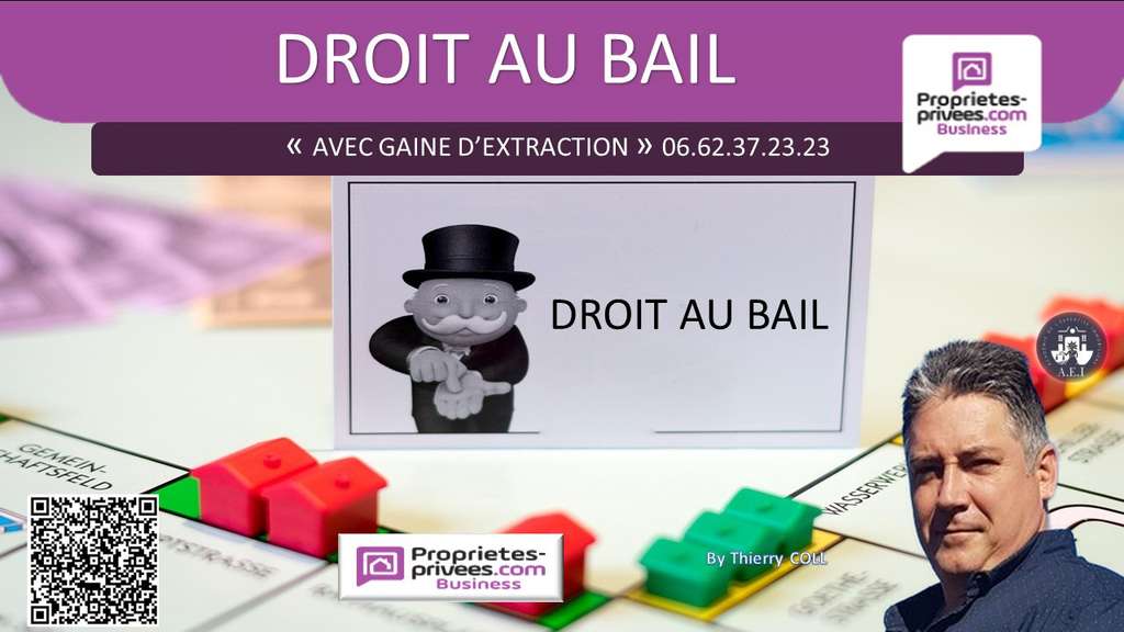 A louer local commercial 80m² en étage à Mions