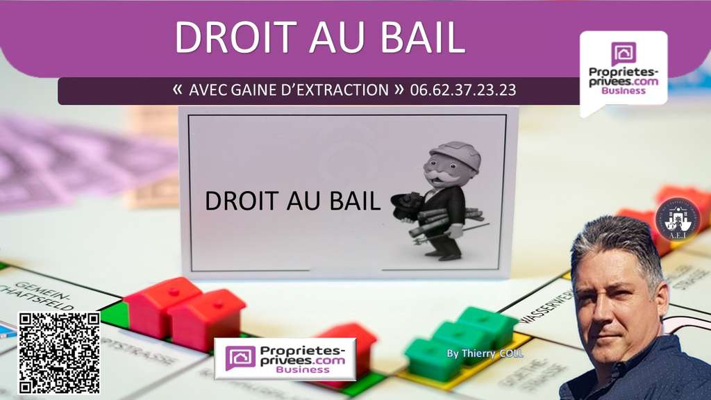 69 MIONS - Local commercial 80 m² en étage