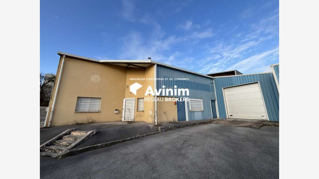 Locaux d’activité 988m² à louer à Miserey-Salines