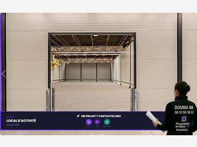 A louer entrepôt 480m² ZA de Montataire