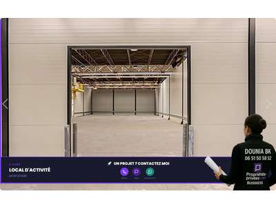 Location Locaux d'activités - Entrepôts à Montataire