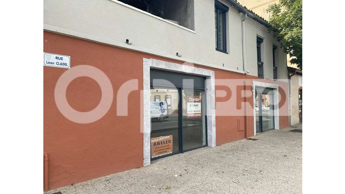 Local commercial 59m² à louer à Montauban Gd Rond 