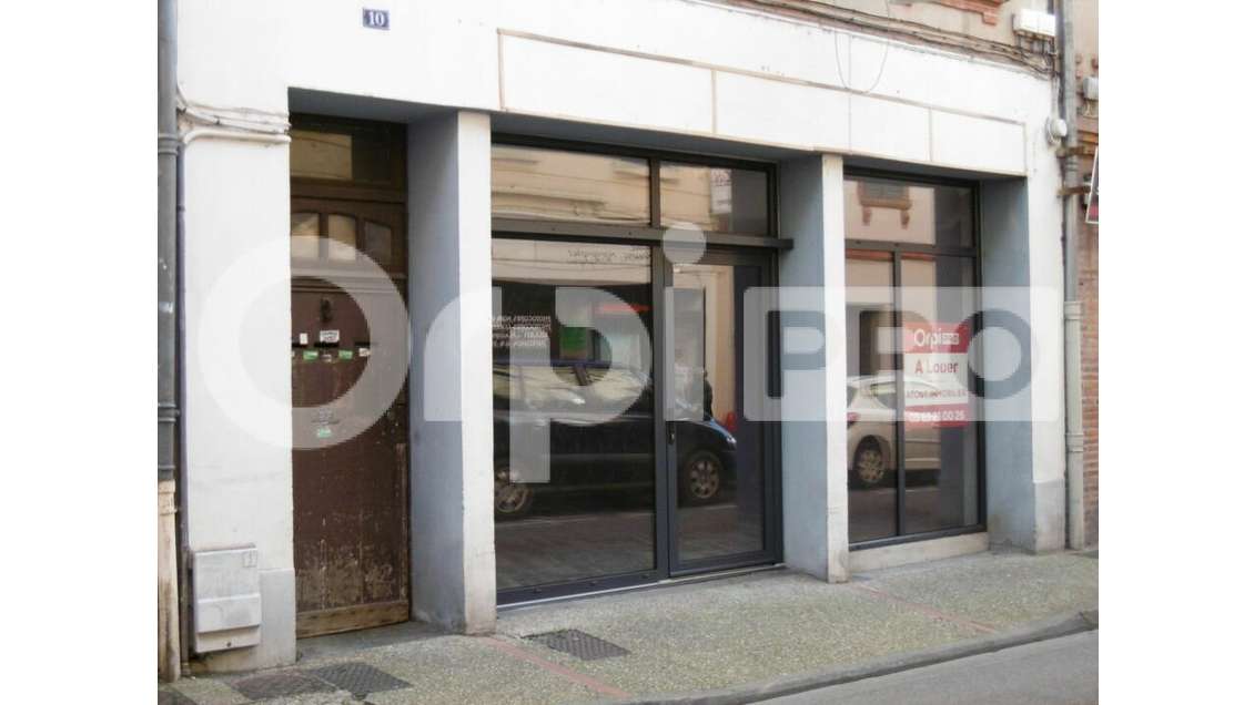 A louer local commercial 43m² à Montauban centre