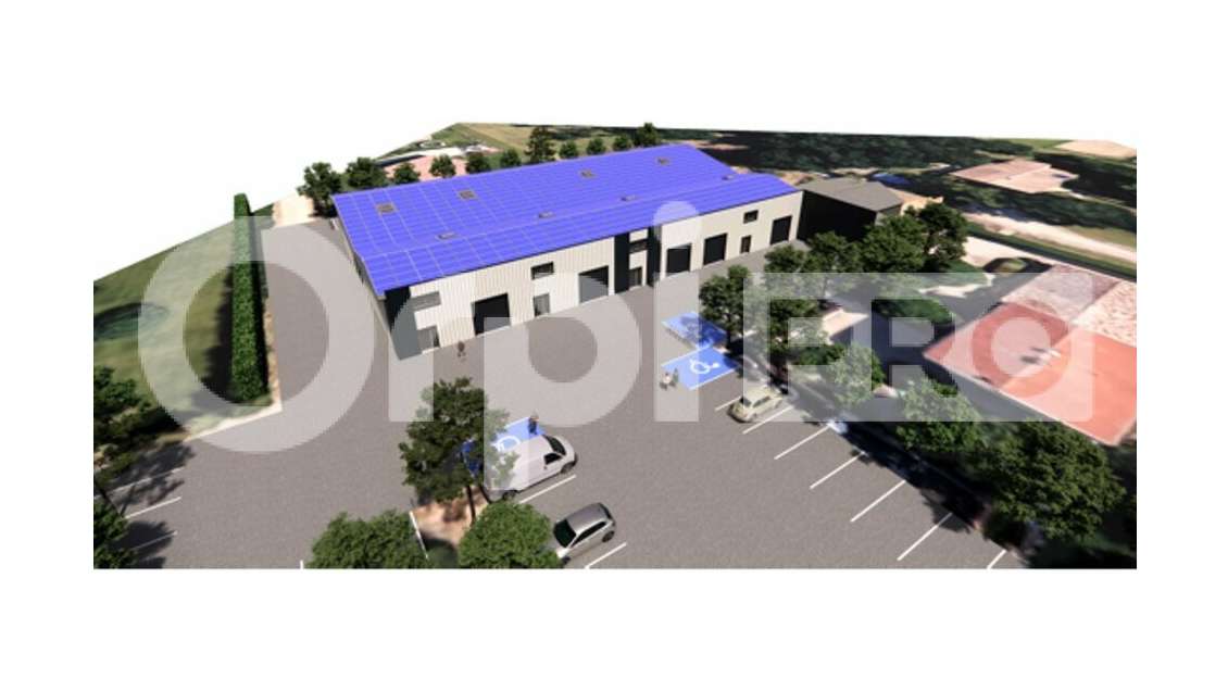 Loue locaux d'activités neufs 180m² sur Albasud