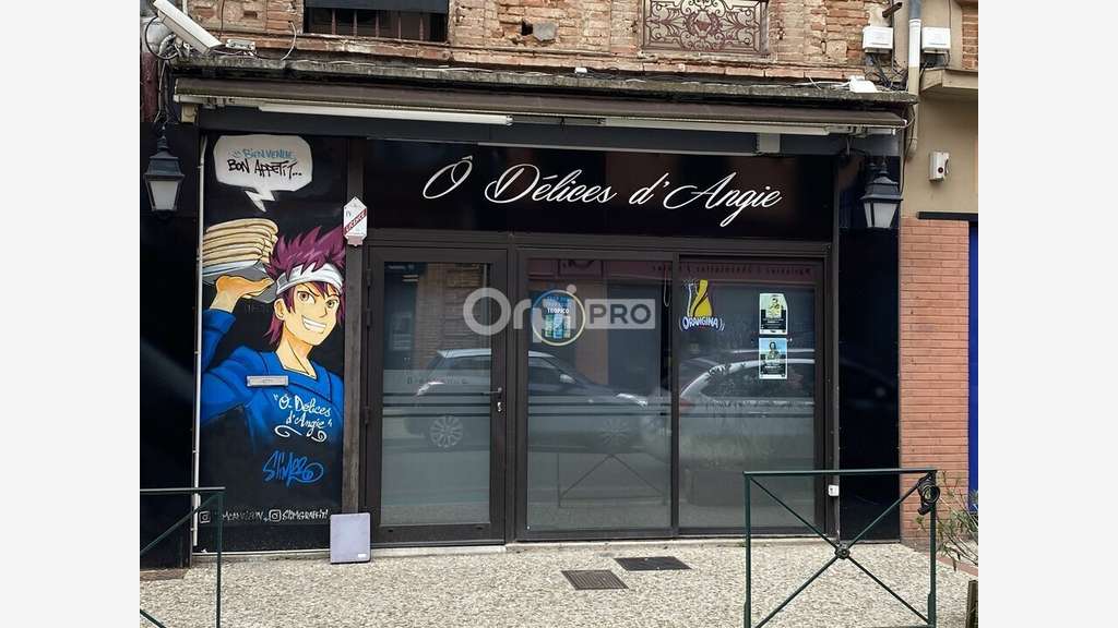 Loue local commercial 250m² avec appart Montauban