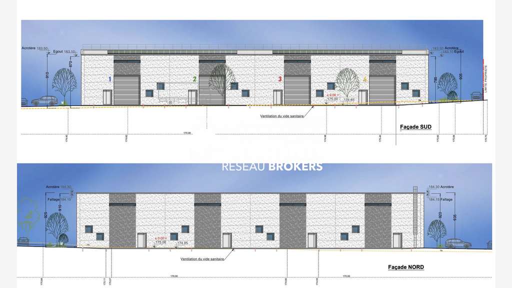 Local commercial 713m² à louer en ZA à Montauroux