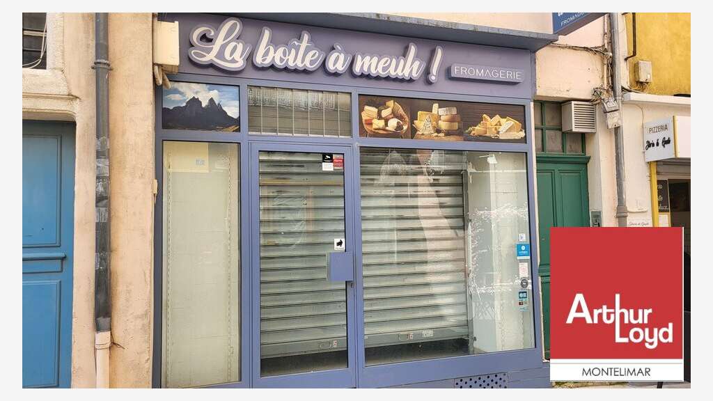 Local commercial de 40m² à louer Montélimar centre
