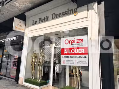 Local commercial 30m² à louer à Montluçon centre