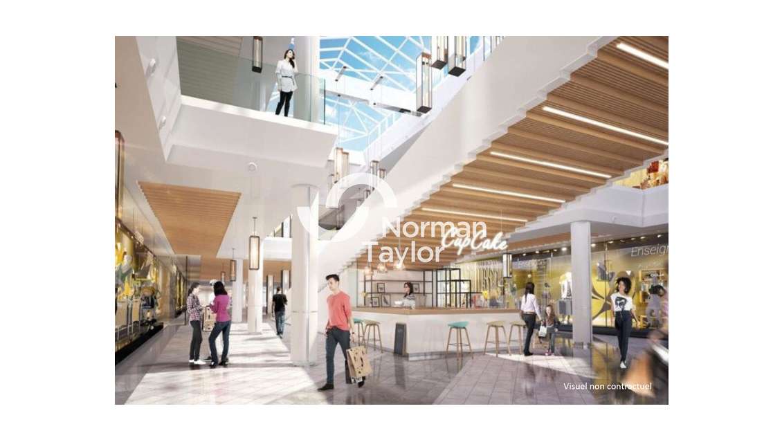 Local 82m² à louer galerie périphérie Montpellier