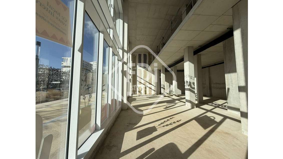 Loue local cial 223m² à Montpellier Port Marianne